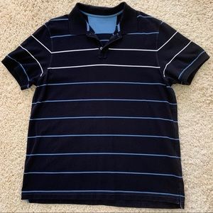 Men’s Striped Polo